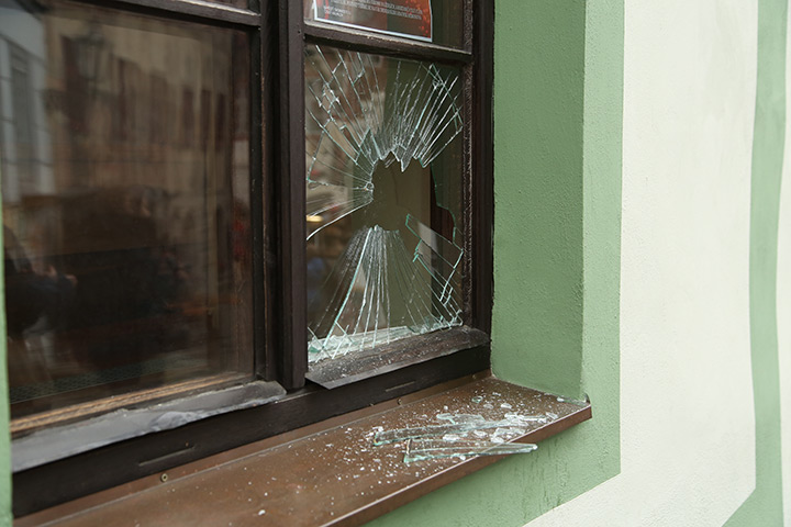 A2B Glass are able to board up broken windows while they are being repaired in Maidstone.
